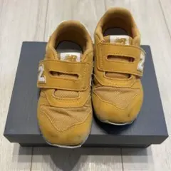 【New Balance】キッズ スニーカー 黄 16.0cm