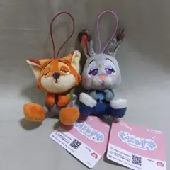 にゃすや マスコット ニック ジュディ ズートピア　⑻