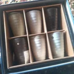 陶器製タンブラー6個セット