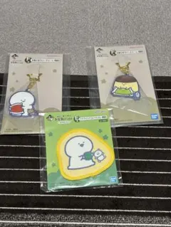 お文具一番くじ ラバーチャーム2種類 コースター