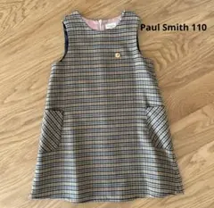 極美品⭐︎Paul Smith ジャンバースカート 110cm
