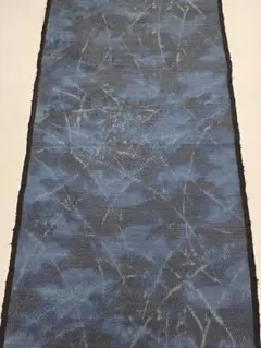 【24時間以内発送】本場大島紬 藤絹織物謹製 洗い張り 着分 正絹 名門