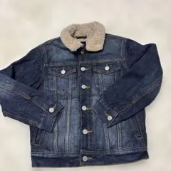 Gap Kids ボア　襟付き　デニムジャケット　130