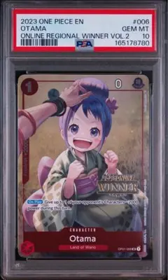 ワンピースカード　英語　PSA10 お玉POP4 Regional Winner ワンピースカード 英語 PSA10 お玉POP4 Regional Winner - メルカリ