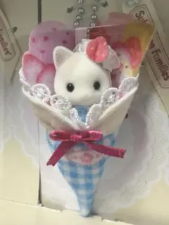 シルバニアファミリー キラキラくじ 一番くじ ラストワン賞 ラテネコの赤ちゃん