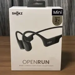 Shokz OpenRun Mini USB-C ブラック ほぼ新品