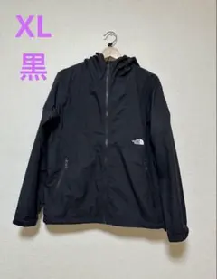 THE NORTH FACE ブラックナイロンジャケット 収納袋付き THE NORTH FACE ナイロンジャケット 日本未発売 FACE/ザ・ノース