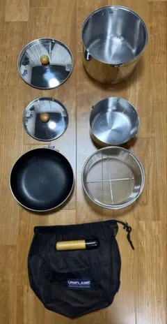 未使用品】 UNIFLAME fan5 5点調理器具セット - メルカリ