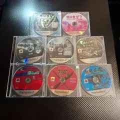 PS2 ゲームソフト 8枚セット 戦国無双関連