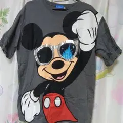 東京ディズニーリゾート　ミッキーマウス サングラス Tシャツ 　LLサイズ