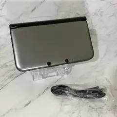 【動作品・付属品付き】ニンテンドー 3DS LL シルバー 銀 本体 良品