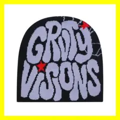 ビーニー y2k スケボー 帽子 キャップ ニット帽 グランジ 平成　スパイダー