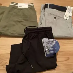 新品未使用　タグ付き　UNIQLO ハーフパンツ　3枚