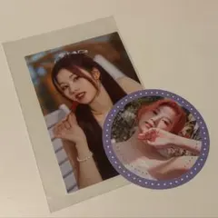 TWICE サナ コースター ポストカード