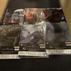 一番くじモンスターハンターワイルズ　クリアファイル&ステッカーセット