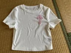 SHEEN⭐︎ クロス刺繍 クロップド丈Tシャツのサムネイル