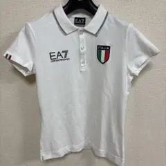 【希少】EA7エンポリオアルマーニ　ポロシャツ　イタリア　白のサムネイル
