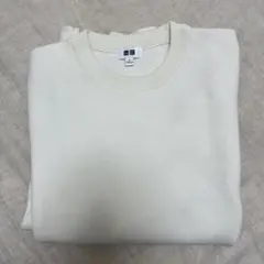 ウォッシャブルミラノリブクルーネックセーター　ユニクロ　S