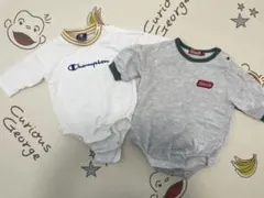 長袖ロンパース2点セット まとめ売り