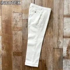 【美品】INCOTEX COMFORTCHINO コットン スラックス 46のサムネイル