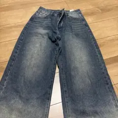 Dazy ワイドレッグデニム Sサイズ ダークブルー