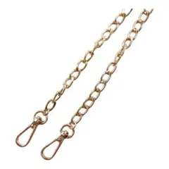 スマホ　メタルストラップ　チェーン　ゴールド