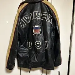 AVIREX USA レザー ジャケット 1975年設立