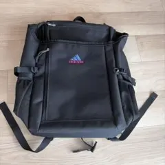 adidas バックパック 黒 メッシュポケット付き