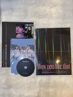 【公式】BLACKPINKアルバム HowYouLikeThat CD トレカ付