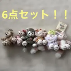 東京ディズニーシー　ダッフィー&フレンズ　ぬいぐるみコスチューム　6点セット