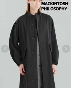 24SS MACKINTOSHPHILOSOPHY ウールギャバジンモッズコート