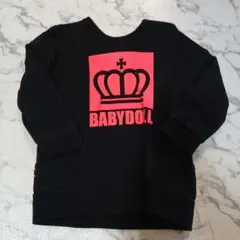 BABYDOLL ブラック トレーナー