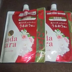 ハダカラ 液体ボディソープ フレッシュフローラルの香り 詰替 2袋　ライオンのサムネイル