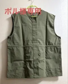 LEPSIM★オーバーサイズベスト☆カーキ