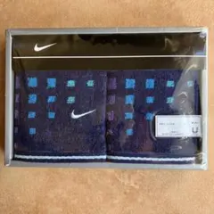 Nike ギフトタオルハンカチセット 2枚入り ネイビー