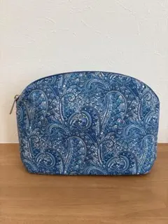 LIBERTY ポーチ　リバティ　ペイズリー柄　化粧ポーチ　ファッションポーチのサムネイル