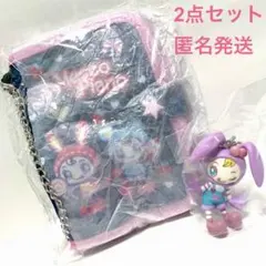 ナルミヤキャラクターズ シール帳風フォトホルダーマスコット メゾピアノ ガチャ