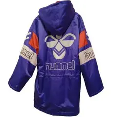 hummel　ベンチコート　ヴィンテージ　フード付き　平成　古着　Jリーグ