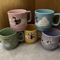 スタジオジブリ ぽこぽこマグカップ セット 5点 - メルカリ