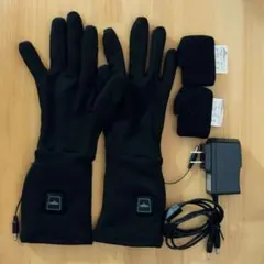 ダバダ 電熱インナーグローブ 充電式 ヒーターグローブ 電熱グローブ 電熱手袋
