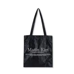 2026年最新】Matin Kim カラー：ブラック系 レディース トートバッグの