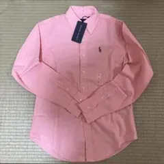 ラルフ・ローレン ピンク ボタンダウンシャツ