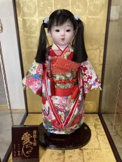 市松人形 座り市松 赤色の着物 公司 43cm - メルカリ