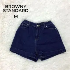 ブラウニースタンダード デニムショートパンツ M インディゴのサムネイル