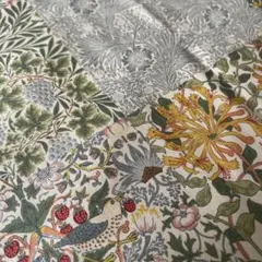 月末セール中!お買い得♪大人気!ウィリアムモリス 花柄プリント綿生地