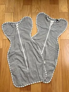 スワドル　ダブルジップ　Lサイズ　ストレッチ有り