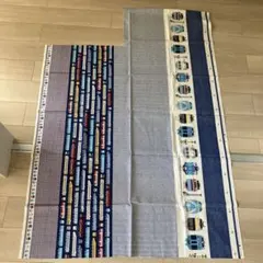 【最終価格】電車柄　端切れ　布