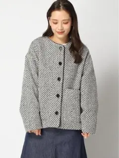 studio CLIP】今期完売品 ドルマンツイードジャケット《2026SS