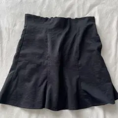 Heather ハイウェストミニスカート ブラック