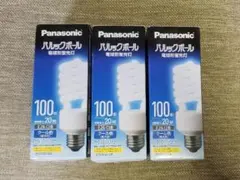 【未使用】パルックボール 電球型蛍光灯 EFD25ED20E クール色 100形のサムネイル